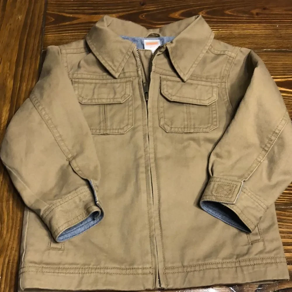 NWOT Gymboree Khaki Lined Toddler Jacket
